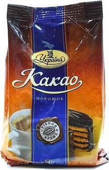 Фото Срібний ярлик какао-порошок 100 г
