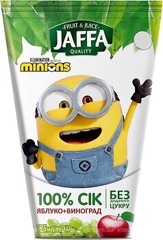 Фото Jaffa нектар Minions Виноградно-яблочный 0.125 мл