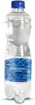 Фото Премія Добра Вода Глибинна сильногазована 0.5 л