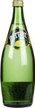 Фото Perrier Lemon сильногазована 0.75 л