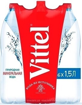 Фото Vittel негазована 6x 1.5 л