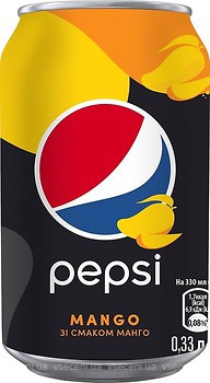 Фото Pepsi Mango 0.33 л