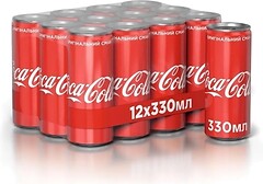 Фото Coca-Cola Оригінальний смак 12x0.33 л