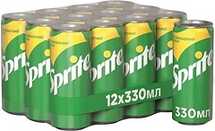 Фото Sprite напиток сильногазированный 12x0.33 л