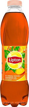 Фото Lipton чай черный Ice tea Персик 1 л