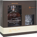 Фото Woodford Reserve Kentucky Straight Bourbon Whiskey 0.7 л в подарунковій коробці зі склянкою