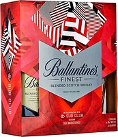 Фото Ballantine's Finest 0.7 л в подарочной коробке с 2 стаканами