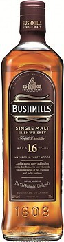 Фото Bushmills Single Malt 16 YO 0.7 л