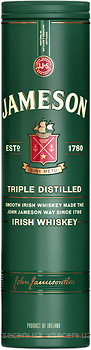 Фото Jameson Irish Whiskey 0.7 л в металевій тубі