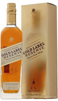 Фото Johnnie Walker Gold Label Reserve 0.7 л в подарунковій коробці