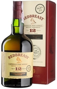 Фото Redbreast Single Pot Still Cask Strength Edition 12 YO 54.6% 0.7 л в подарунковій коробці