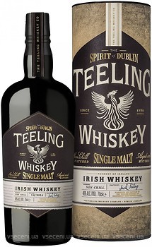 Фото Teeling Single Malt 0.7 л в тубі