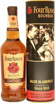 Фото Four Roses Bourbon 0.7 л в тубі