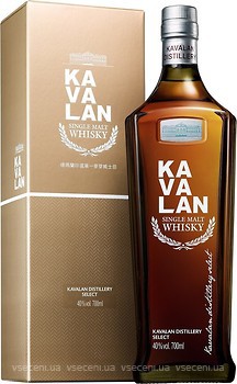 Фото Kavalan Distillery Select 0.7 л в подарунковій коробці