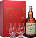 Фото Glenfarclas 15 YO 0.7 л в подарочной коробке с 2 стаканами