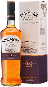 Фото Bowmore 18 YO 0.7 л в подарунковій коробці