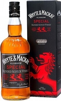 Фото Whyte&Mackay Special Blended Scotch Whisky 0.7 л в подарочной коробке
