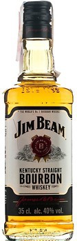 Фото Jim Beam White Bourbon 0.35 л