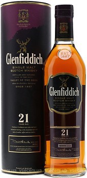 Фото Glenfiddich 21 YO 0.7 л в тубе