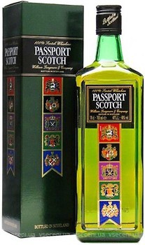 Фото Passport Scotch Blended Scotch Whisky 0.7 л в подарунковій коробці