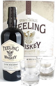 Фото Teeling Small Batch 0.7 л в подарунковій коробці з 2 склянками