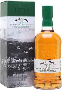 Фото Tobermory 12 YO 0.7 л в подарунковій коробці