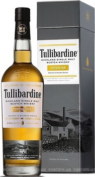 Фото Tullibardine Sovereign 0.7 л в подарунковій коробці