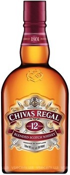 Фото Chivas Regal 12 YO 1 л со стаканом