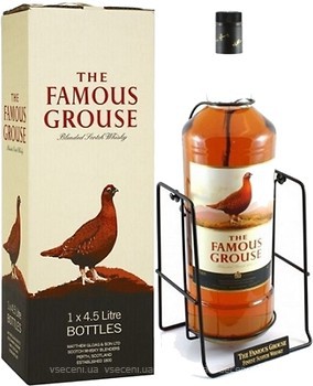 Фото Famous Grouse Blended Scotch Whisky 4.5 л в подарунковій коробці