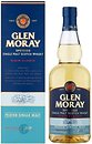 Фото Glen Moray Elgin Classic Peated Single Malt 0.7 л в подарунковій коробці з 2 склянками