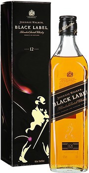 Фото Johnnie Walker Black Label 12 YO 0.5 л в подарочной коробке