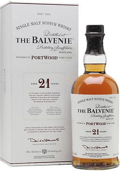 Фото Balvenie Portwood 21 YO 0.7 л в подарунковій коробці