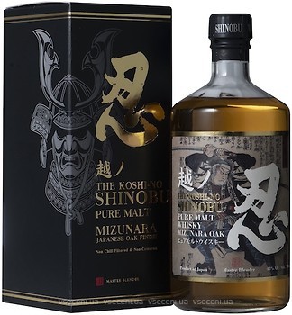 Фото Shinobu Pure Malt 0.75 л в подарунковій коробці