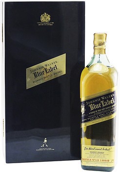 Фото Johnnie Walker Blue Label 25 YO 0.7 л в деревянной коробке