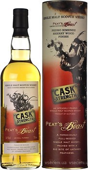 Фото Peat's Beast Cask Strength Pedro Ximenez 0.7 л в тубі