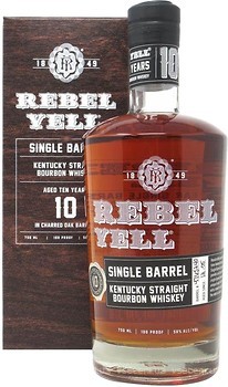 Фото Rebel Yell Single Barrel 10 YO 0.75 л в подарунковій коробці