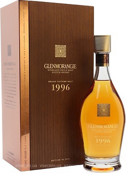 Фото Glenmorangie Grand Vintage 1996 0.7 л в дерев'яній коробці