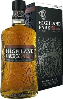 Фото Highland Park Cask Strength Release №1 0.7 л в подарунковій коробці