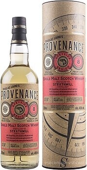 Фото Douglas Laing Provenance Strathmill 8 YO 0.7 л в тубі