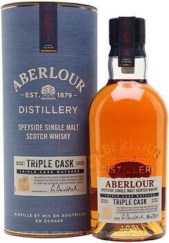 Фото Aberlour Triple Cask 0.7 л в тубі