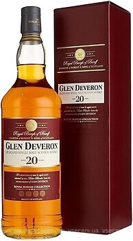 Фото Glen Deveron 20 YO 1 л в упаковці