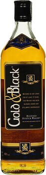 Фото Gold&Black Blended Scotch Whisky 1 л
