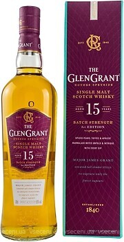 Фото Glen Grant 15 YO 0.7 л в подарунковій коробці