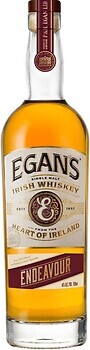 Фото Egan's Endeavour Single Malt Irish Whiskey 0.7 л