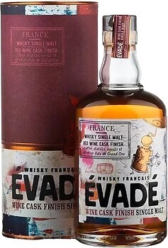 Фото Evade Wine Cask Finish Single Malt French Whisky 0.7 л в тубі