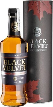 Фото Black Velvet Blended Canadian Whisky 0.7 л в тубі