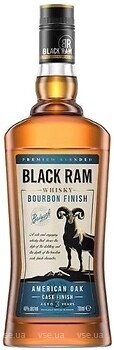 Фото Black Ram Bourbon Cask Finish 3 YO 0.5 л + бокал