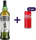 Фото WIlliam Lawson's Blended Scotch Whisky 0.7 л + Напій Coca-Cola Original Taste сильногазований 2x0.33 л