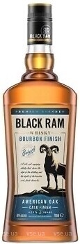 Фото Black Ram Bourbon Cask Finish 3 YO 0.7 л + келих