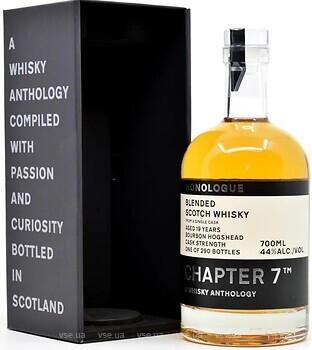 Фото Chapter 7 Monologue Blended Scotch 19 YO 0.7 л в подарунковій коробці